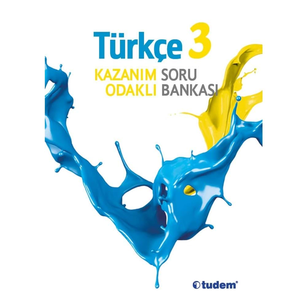 TUDEM 3. SINIF SORU BANKASI TÜRKÇE