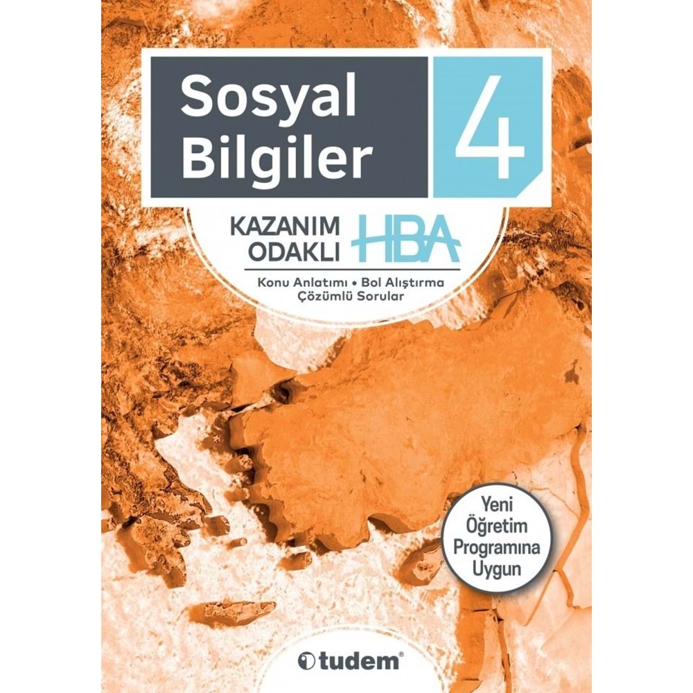 TUDEM 4. SINIF HBA SOSYAL BİLGİLER