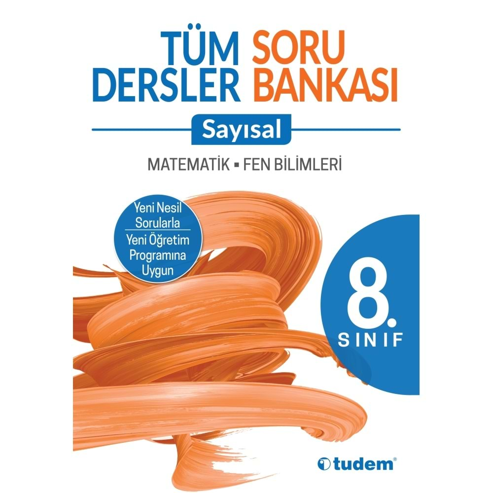 TUDEM 8. SINIF TÜM DERSLER SAYISAL SORU BANKASI