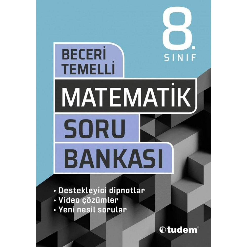 Tudem 8.Sınıf Matematik Beceri Temelli Soru Bankas