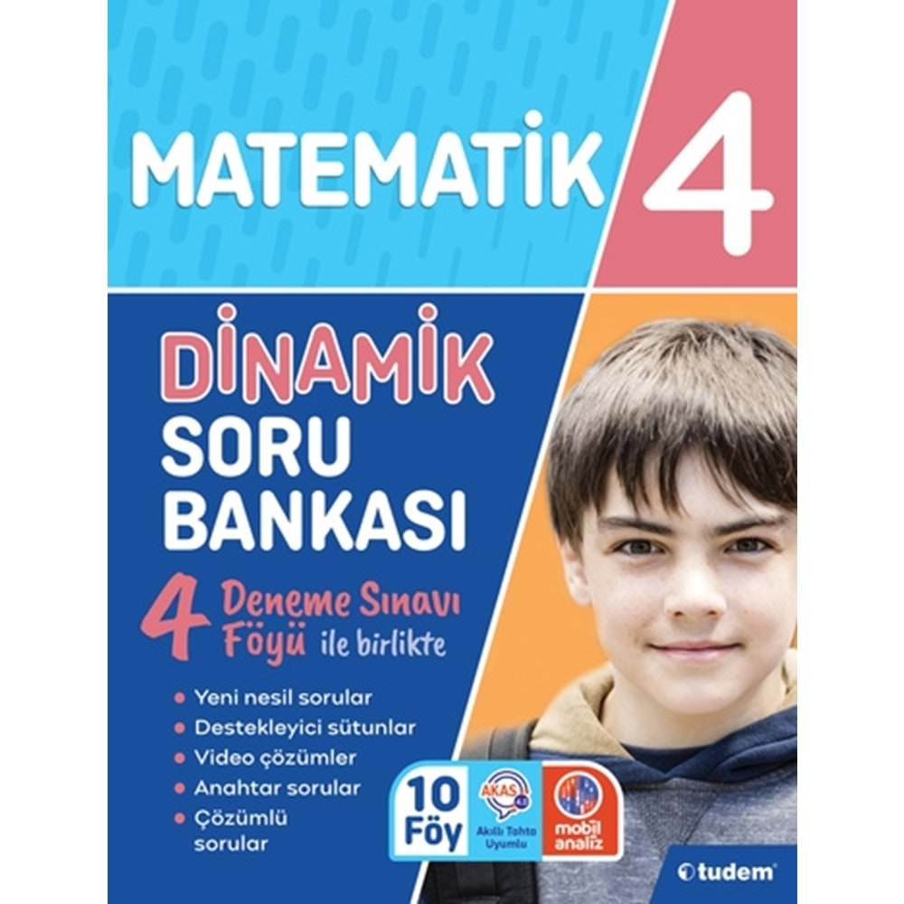 Tudem 4. Sınıf Dinamik Soru Bankası Matematik