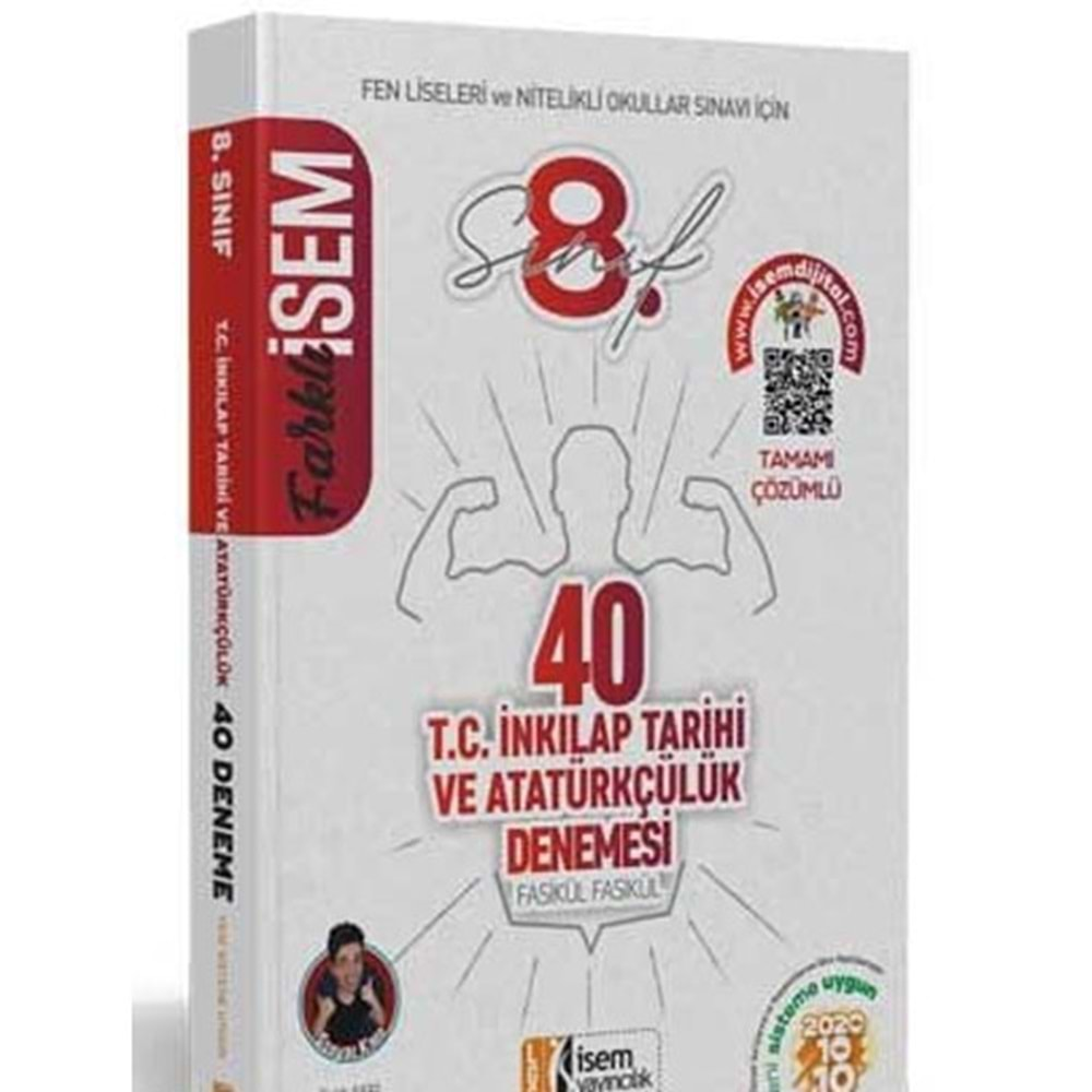 Farklı İsem 8. Sınıf LGS T.C. İnkılap Tarihi 20 Deneme