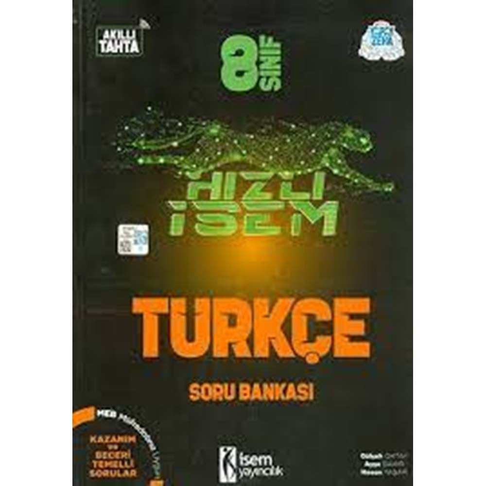 8. Sınıf Hızlı İsem Türkçe Soru Bankası