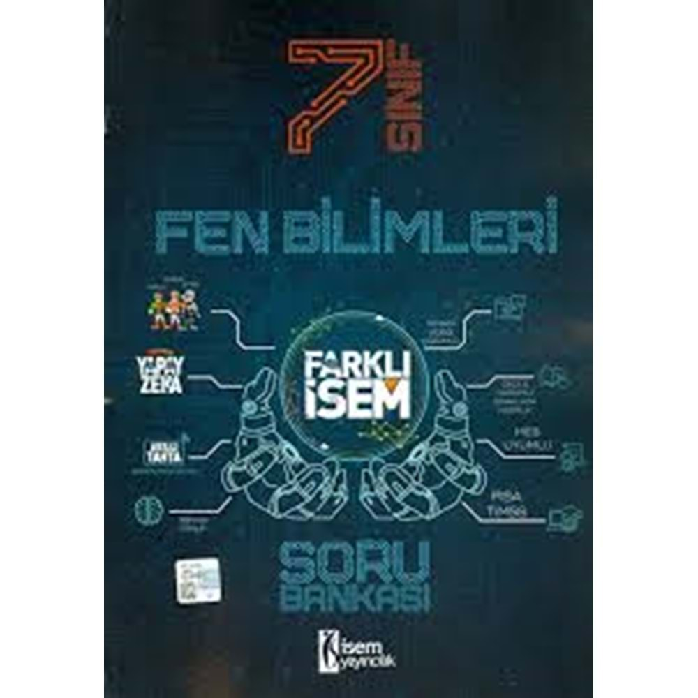 7. Sınıf Farklı İsem Fen Bilimleri Soru Bankası