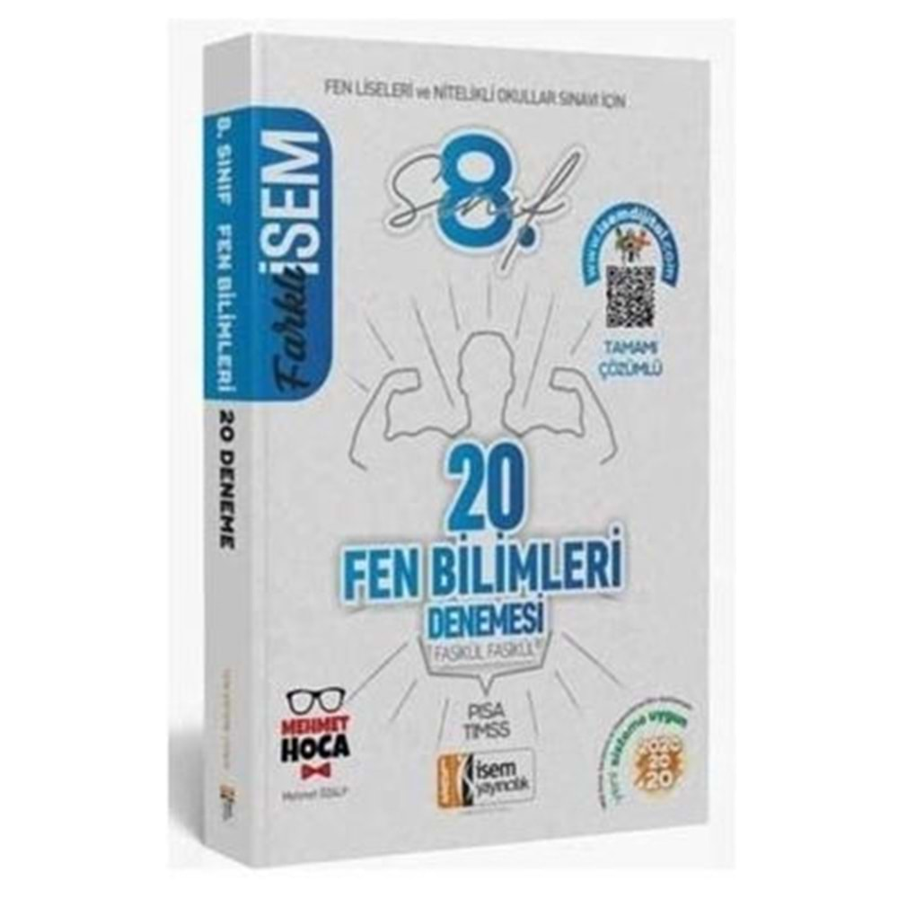 İsem 8. Sınıf LGS Fen Bilimleri 20 li Branş Deneme