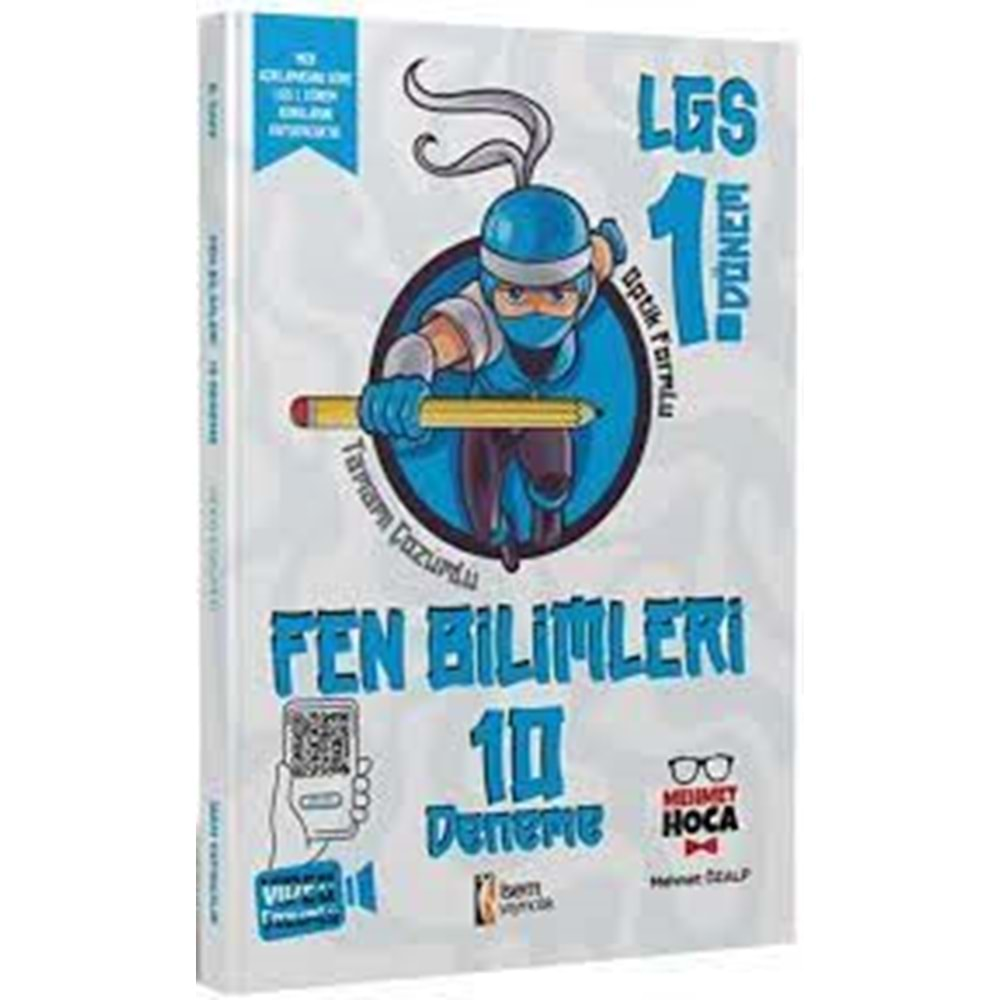 İsem 8. Sınıf Fen Bilimleri 1. Dönem 10 lu Deneme