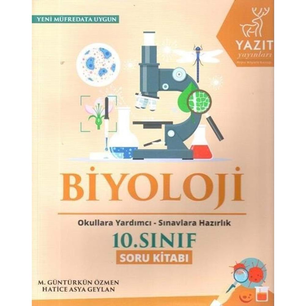 YAZIT 10.SINIF BİYOLOJİ SORU BANKASI **