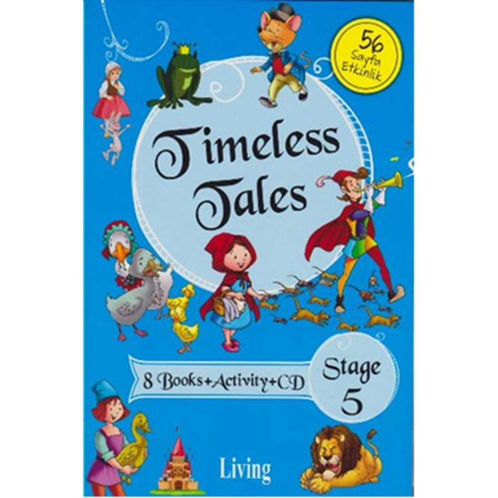 Stage 5-Timeless Tales 8 Books+Activity+CD