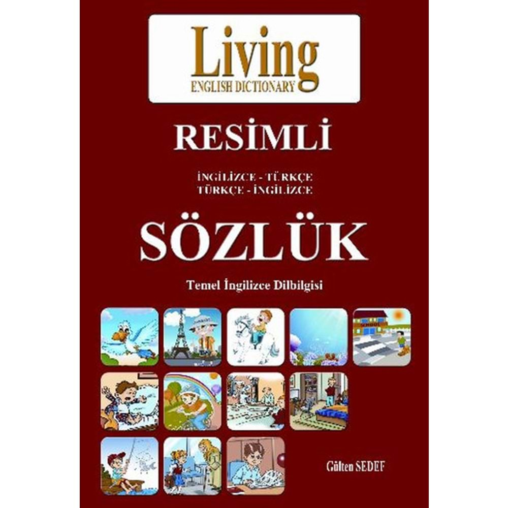 Living İngilizce Türkçe, Türkçe İngilizce Resimli Sözlük (Cep Boy)