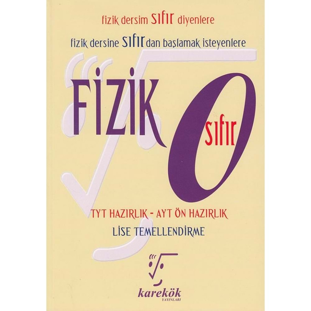 FİZİK SIFIR KİTABI