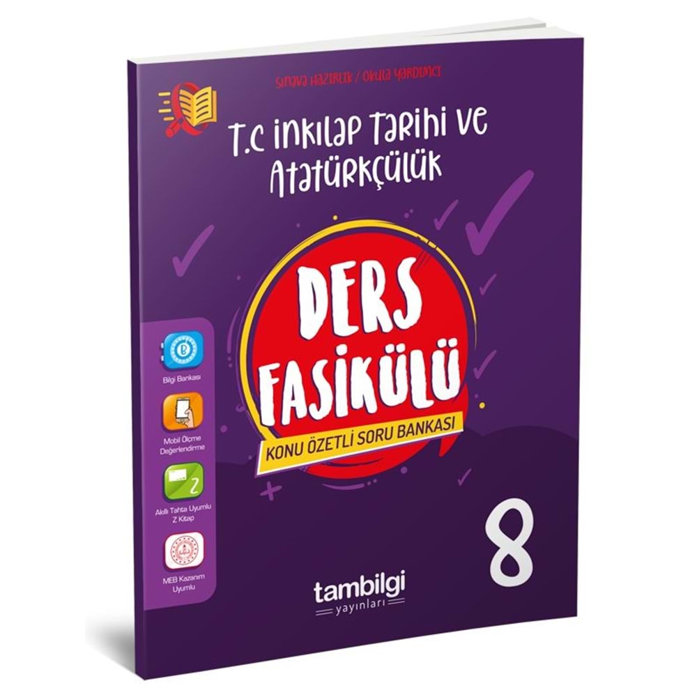 8.SINIFT.C.İNKİLAPTARİHİVEATATÜRKÇÜLÜKFÖYLERİ(SORUBANKASI)