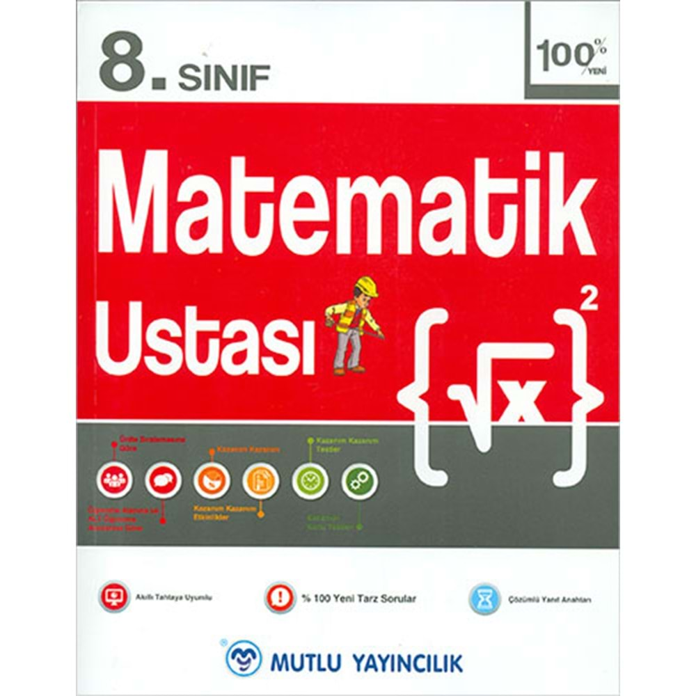 Mutlu Matematik Ustası 8. Sınıf Soru bankası