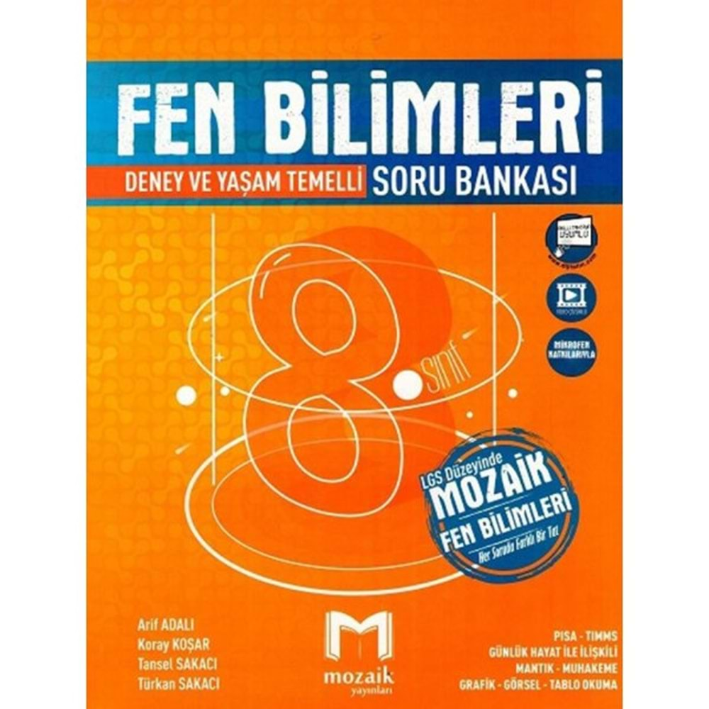 Mozaik 8. Sınıf LGS Fen Bilimleri Soru Bankası