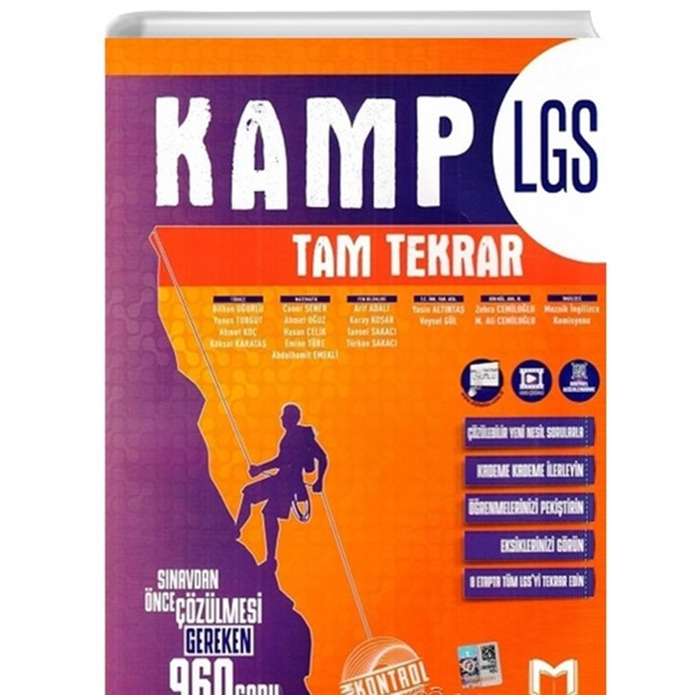 Mzaik 8. Sınıf LGS Kamp Tam Tekrar