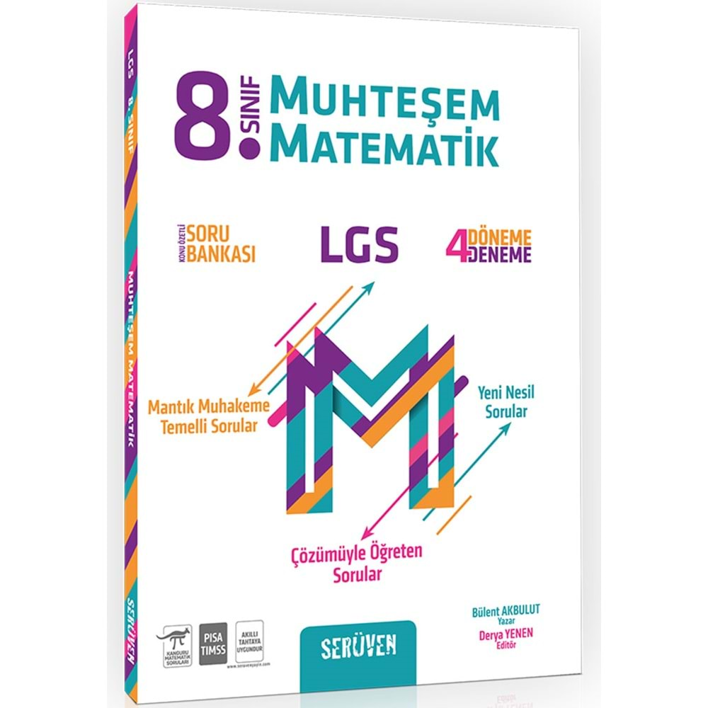 SERÜVEN MUHTEŞEM MATEMATİK LGS SORU VE DENEME