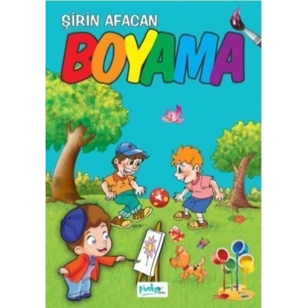 Şirin Afacan Çek Kopar Boyama Kitabı