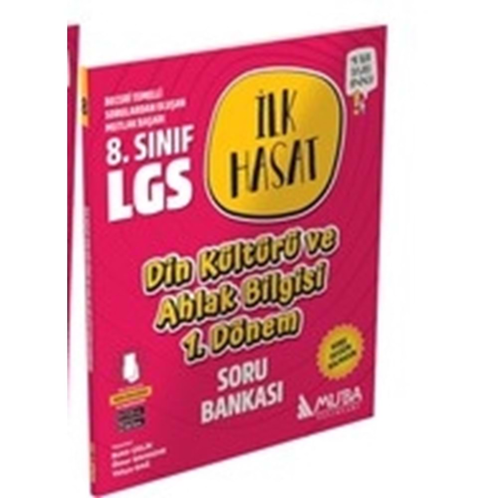 Muba 8. Sınıf LGS Din Kültürü ve Ahlak Bilgisi 1. Dönem İlk Hasat Soru Bankası