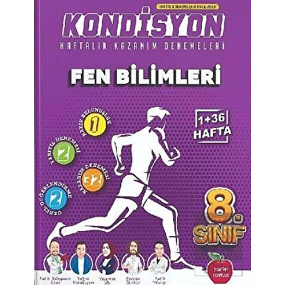 LGS 8. Sınıf Kondisyon Fen Bilimleri Denemeleri 1+36 Hafta