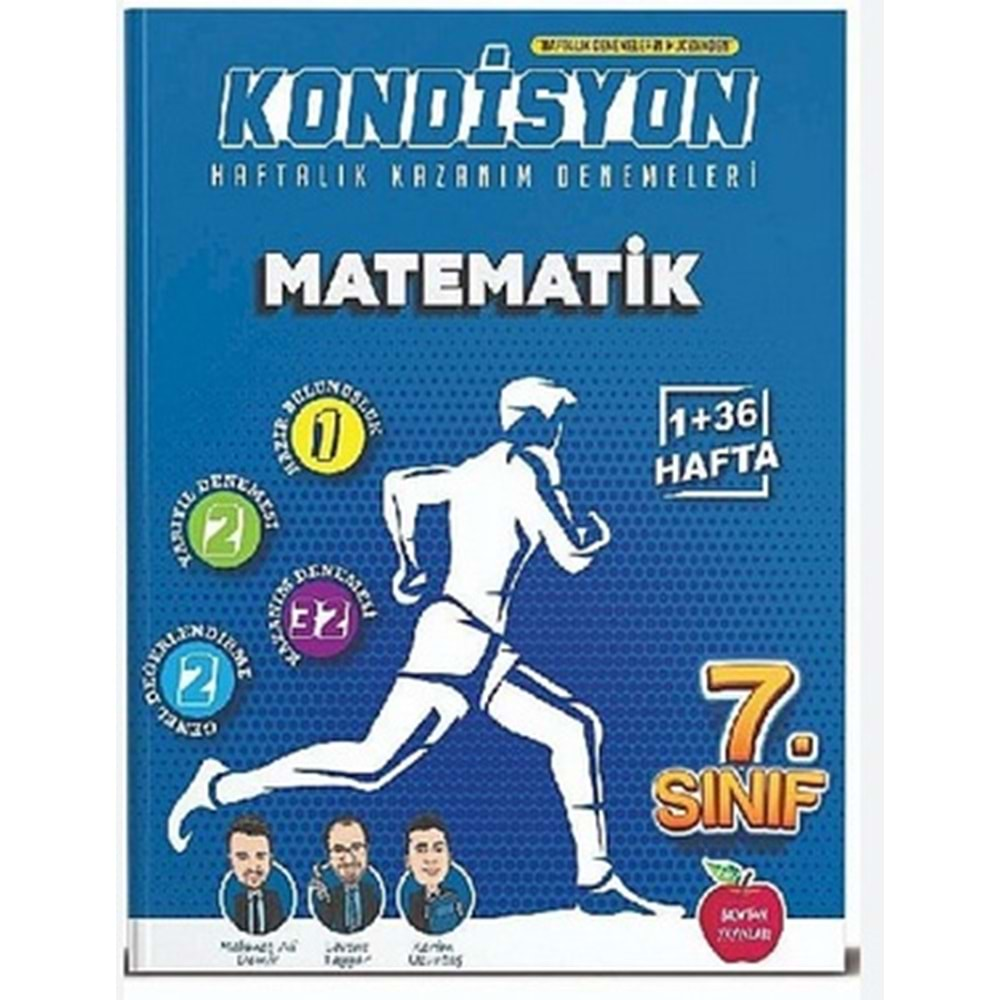 7. Sınıf Kondisyon Matematik Denemeleri 1+36 Hafta