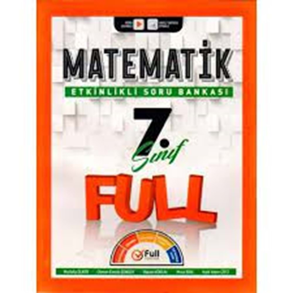 Full Matematik Yayınları Full Matematik 7. Sınıf Matematik Soru Bankası