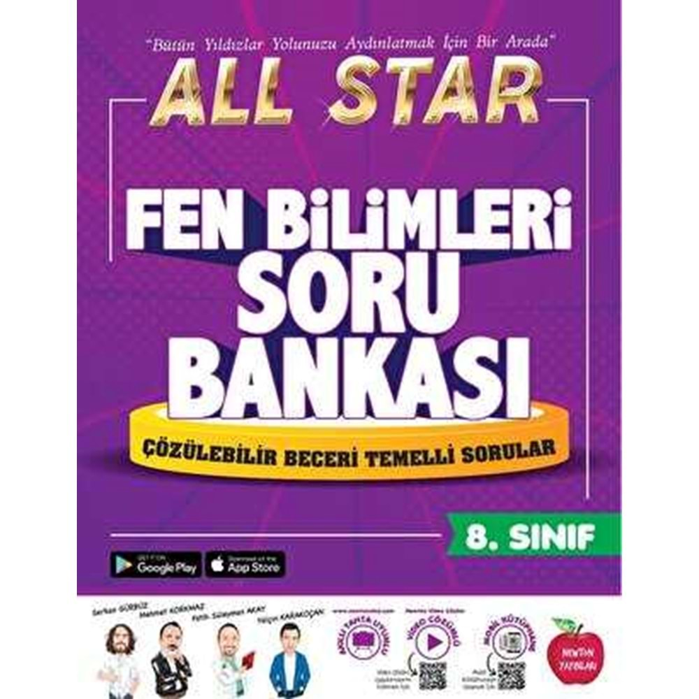 Newton Yayınları 8. Sınıf LGS Fen Bilimleri All Star Soru Bankası