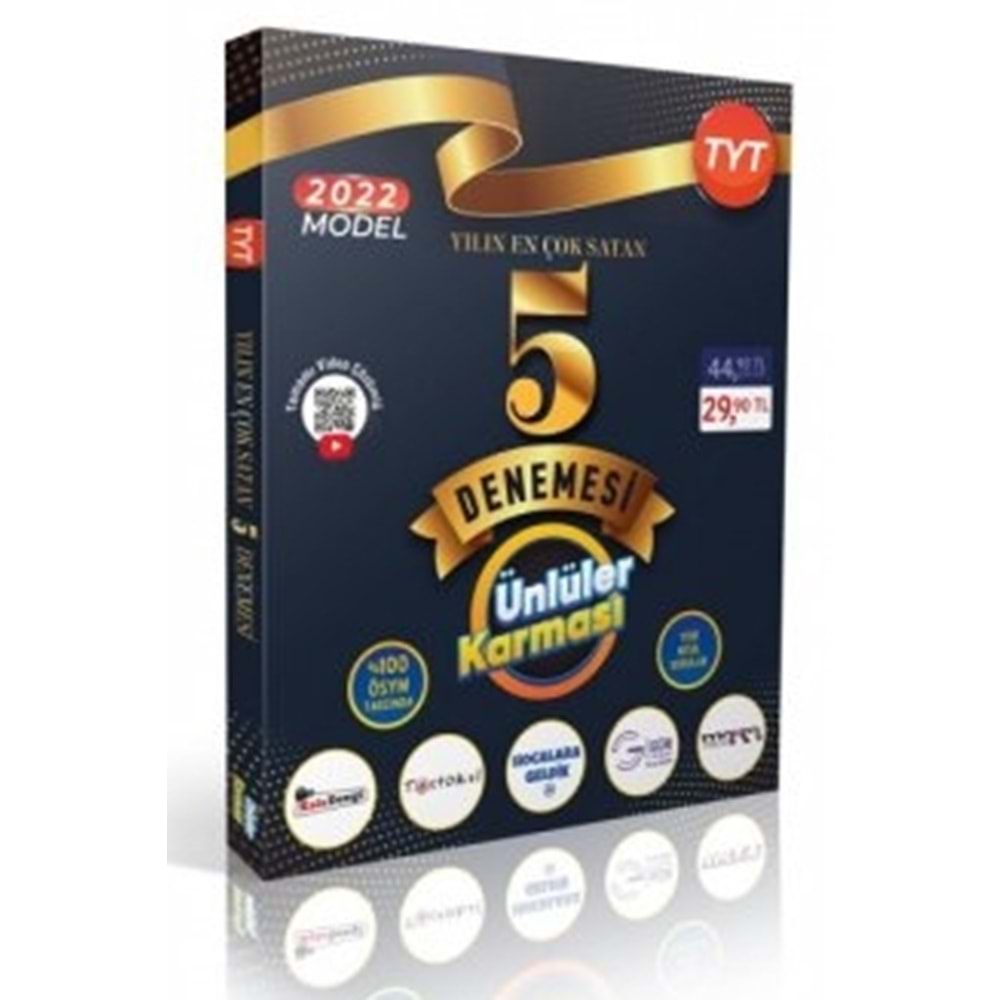 Ünlüler Karması TYT 5 li Deneme 2022
