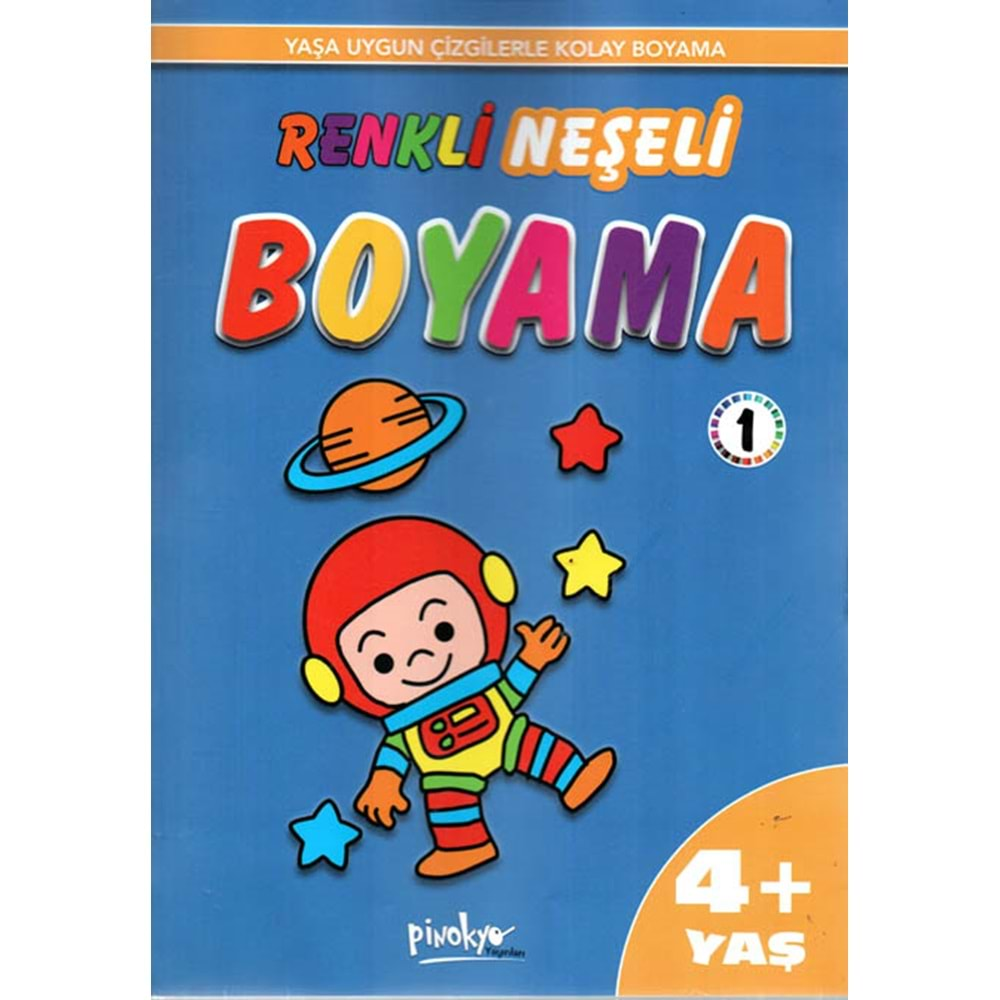 Renkli Neşeli Boyama 1 - 4+ Yaş