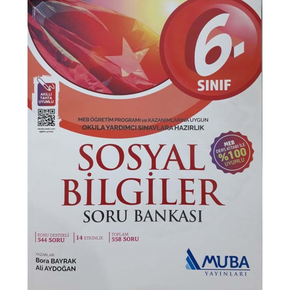 0603 6. Sınıf Sosyal Bilgiler Soru Bankası