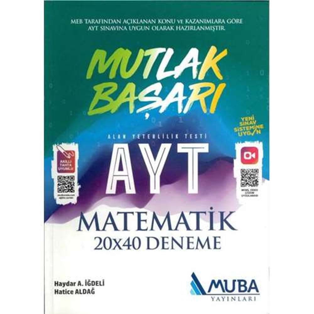 1917 Mutlak Başarı AYT Matematik 20X40 Deneme