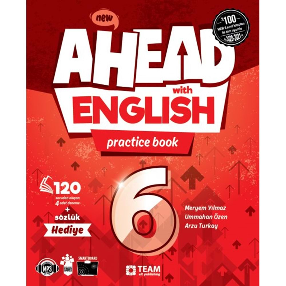 TEAM ELT AHEAD ENGLİSH 6. SINIF PRACTİCE BOOK