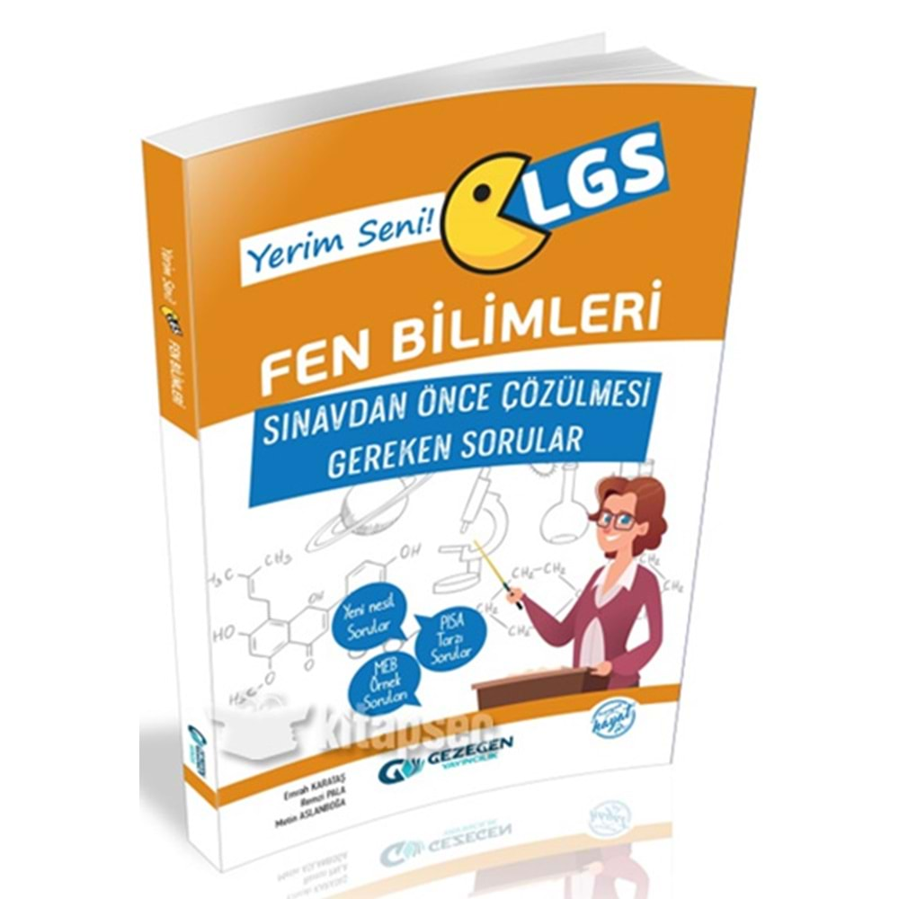 GEZEGEN YERİM SENİ LGS SORU BANKASI FEN BİLİMLERİ