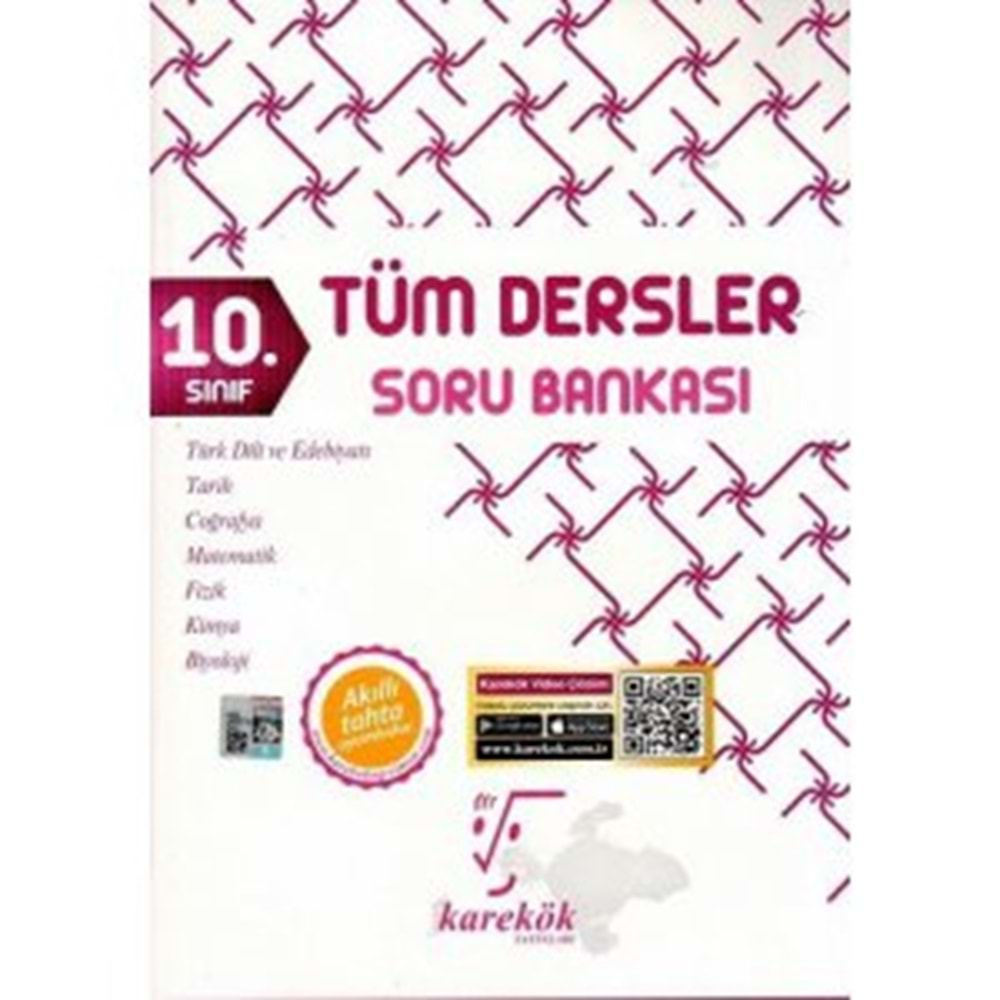 10 Sınıf Tüm Dersler Soru Bankası