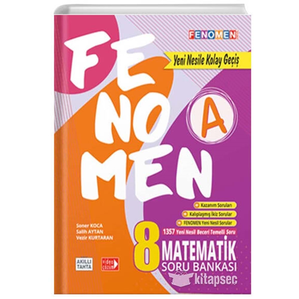 Gama Fenomen 8. Sınıf Matematik B Soru Bankası