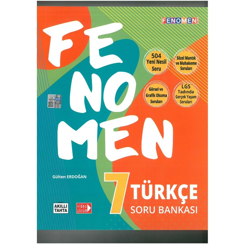 Gama Fenomen 7. Sınıf Türkçe Soru Bankası