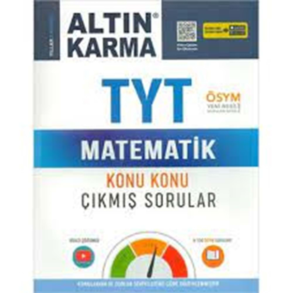 Altın Karma 2020 TYT Matematik Konu Konu Çıkmış Sorular