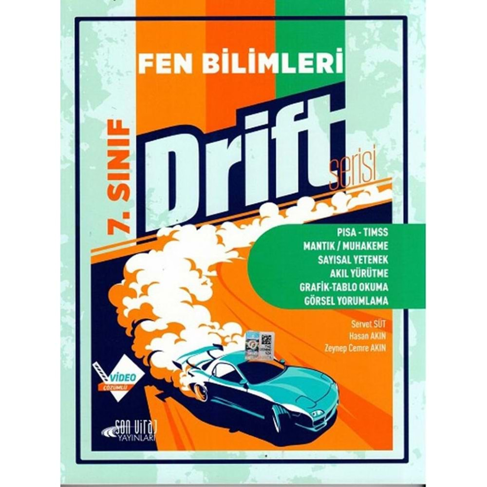 7. Sınıf Fen Bilimleri Drift Serisi Son Viraj Yayınları