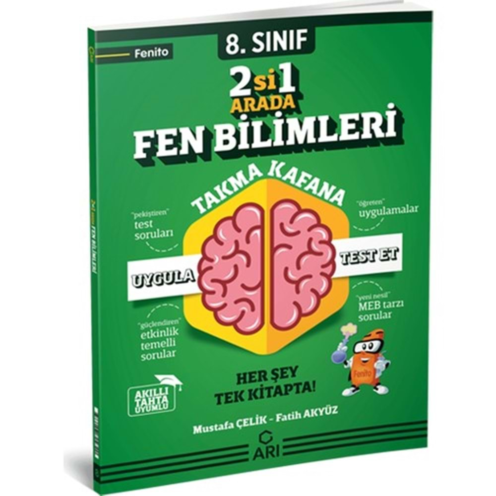 ARI 8. SINIF VAR 2 Sİ 1 ARADA FEN BİLİMLERİ