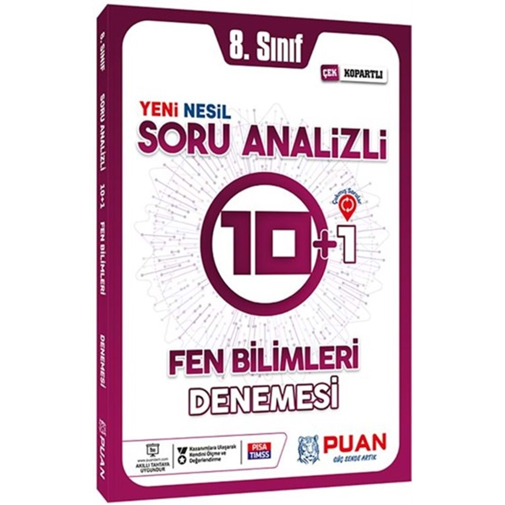 PUAN AKADEMİ 8. SINIF LGS DENEME FEN BİLİMLERİ