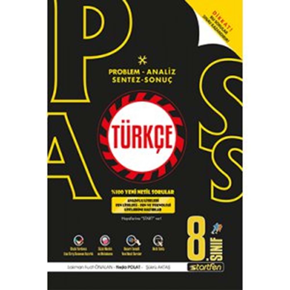 Stratfen 8. Sınıflar İçin Türkçe Soru Bankası