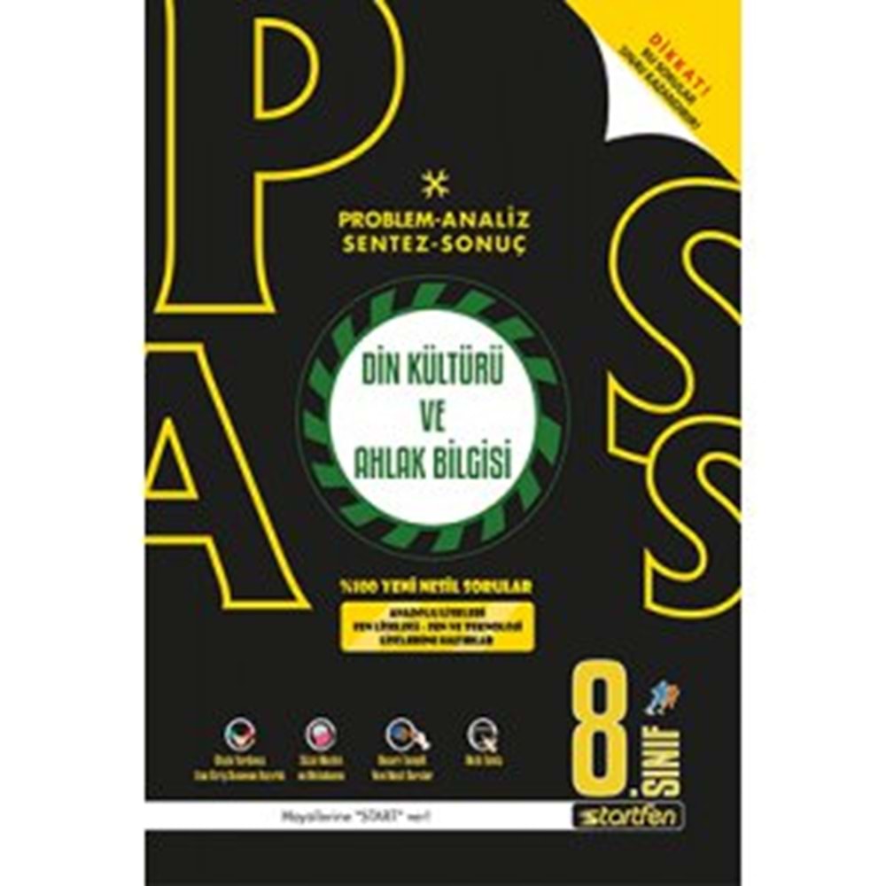 Stratfen 8. Sınıflar İçin Din Kültürü ve Ahlak Bilgisi Soru Bankası