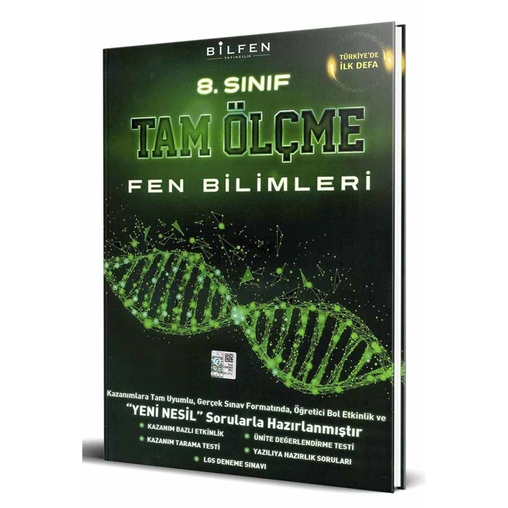 BİLFEN 8. SINIF FEN BİLİMLERİ TAM ÖLÇME YENİ