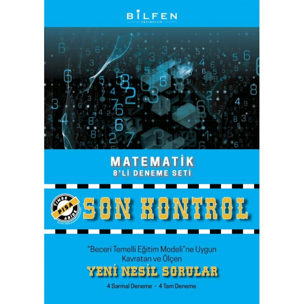 8.SINIF MATEMATİK SON KONTROL 8'Lİ DENEME