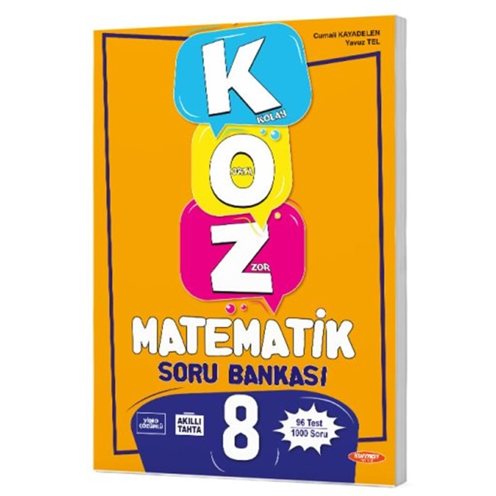 Kurmay 8. Sınıf KOZ Matematik Soru Bankası