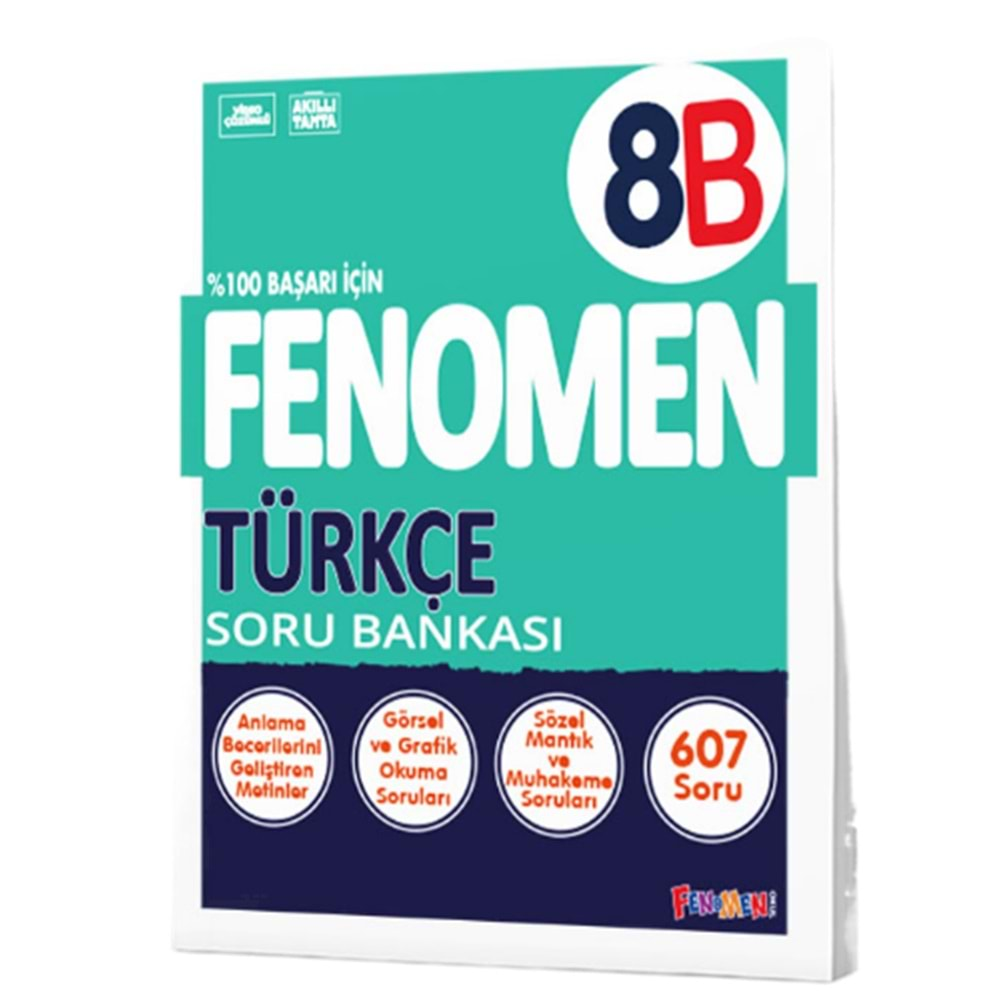 Fenomen 8. Sınıf Lgs Türkçe B Soru Bankası