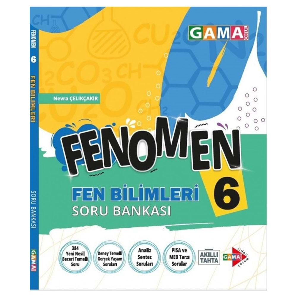 Gama Fenomen 6. Sınıf Fen Bilimleri Soru Bankası 2021