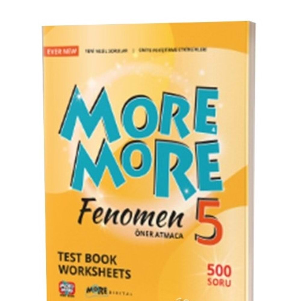 More&More 5. Sınıf Fenomen Test Book 2022