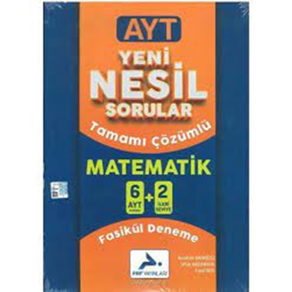 Prf Paraf AYT 6+2 Çözümlü Matematik Fasikül Deneme