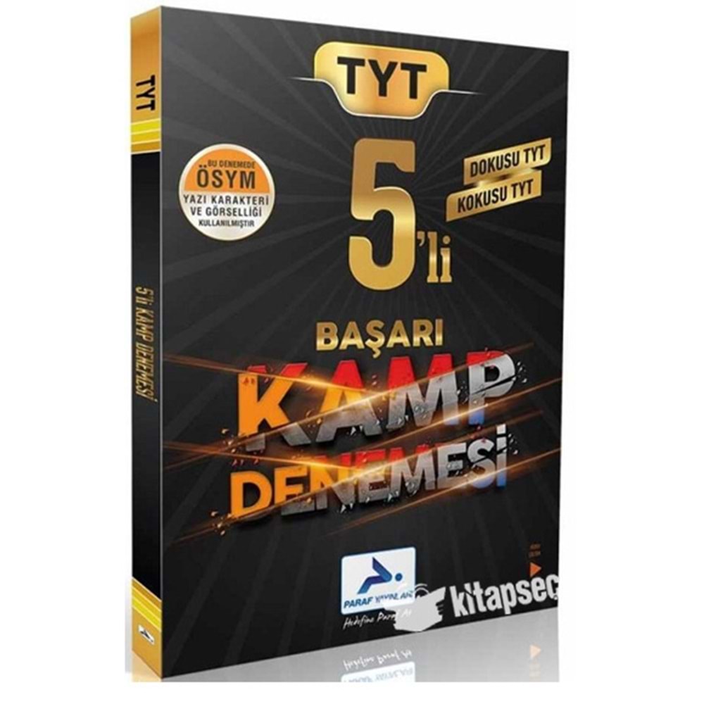 Paraf Tyt Başarı Kampı 5li Deneme Seti