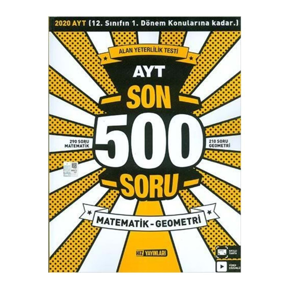 HIZ AYT SON 500 SORU METEMETİK DENEME