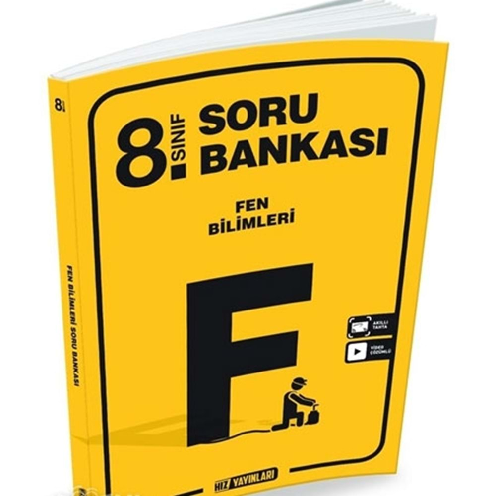 Hız 8. Sınıf LGS Fen Bilimleri Soru Bankası